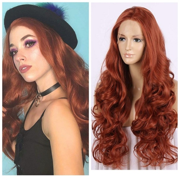 Red Auburn Beauty Lace Front Wig main image 5